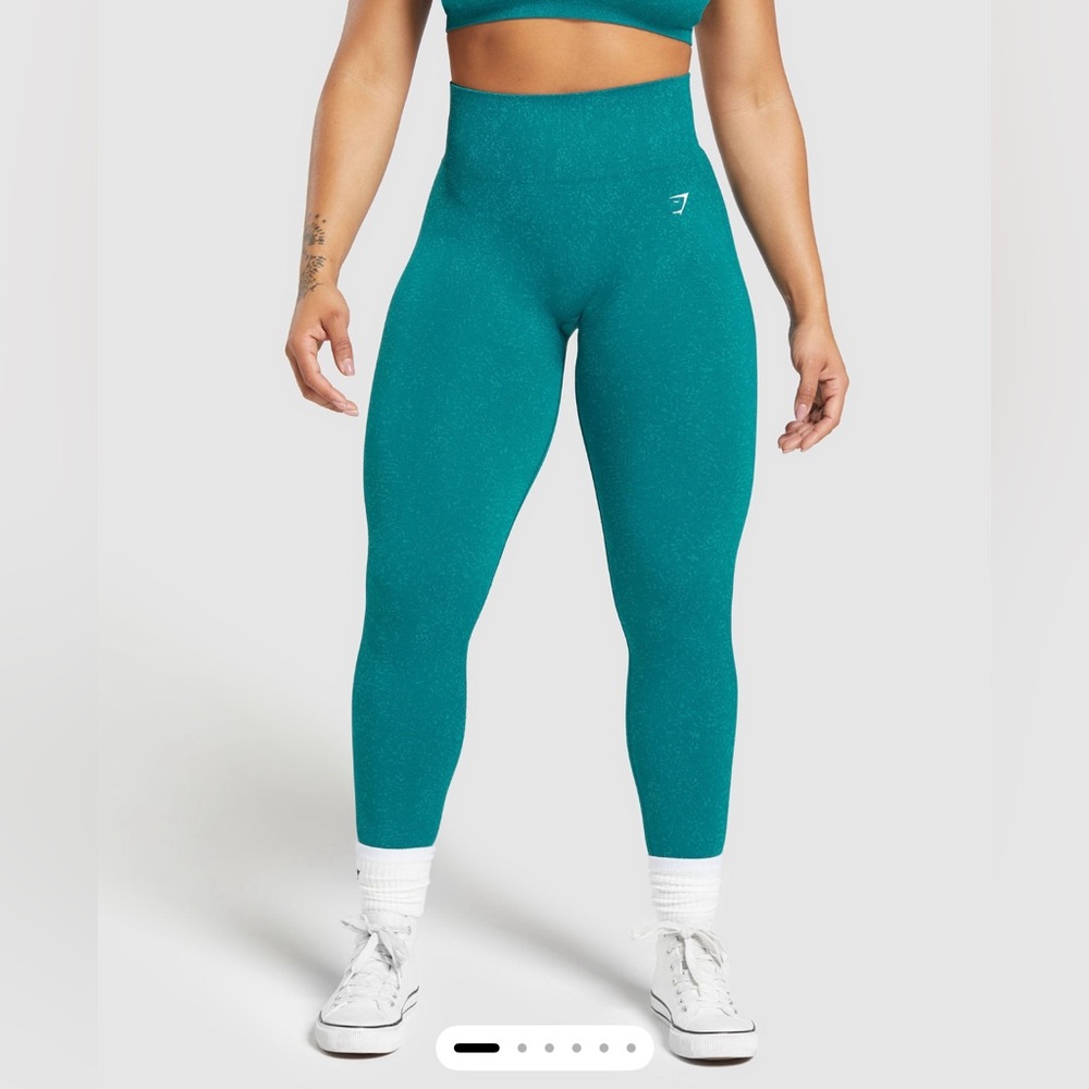 Gymshark Teal Adapt Fleck Legging Size XL - DISCOUNT SHIPPING